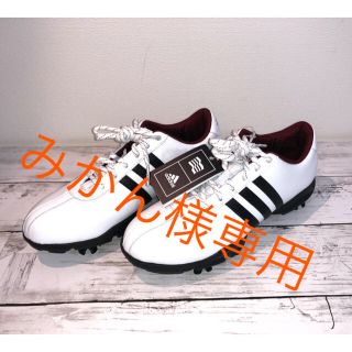 【値下げ】ゴルフシューズ　23㎝　美品✨　adidas