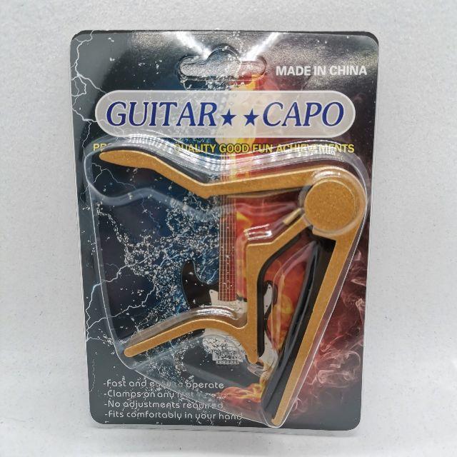 カポタスト ゴールド アコースティックギターなどに大活躍♪即購入OK 楽器のギター(アコースティックギター)の商品写真