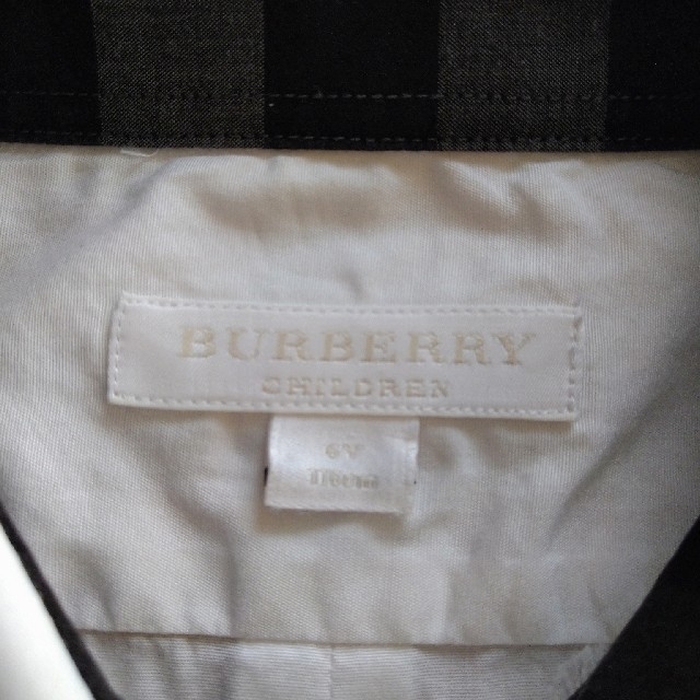 BURBERRY(バーバリー)の男児シャツ&ネクタイ キッズ/ベビー/マタニティのキッズ服男の子用(90cm~)(ブラウス)の商品写真