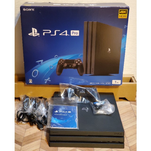 【送料無料】【美品】PS4 Pro CUH-7100B 4K HDR