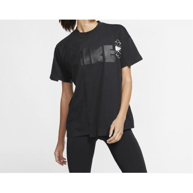 NIKE sacai tシャツブラック購入先