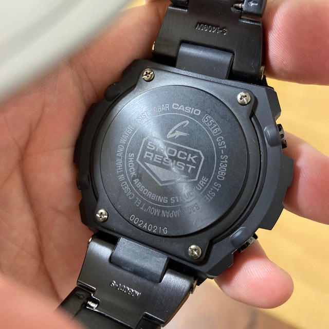 G-SHOCK(ジーショック)の価格見直し　日本未発売！GSTS130BD G-shock Gスチール メンズの時計(腕時計(アナログ))の商品写真