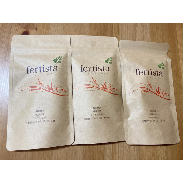 fertista ファティスタ　新品未開封　3セット 食品/飲料/酒の健康食品(その他)の商品写真