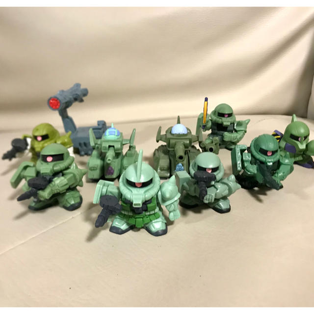 バラ売り可 ガン消し SDガンダム ザクⅡセット GUNDAM | フリマアプリ ラクマ