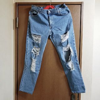 リーバイス(Levi's)のリーバイス クラッシュジーンズ 550(デニム/ジーンズ)