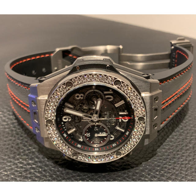 HUBLOT(ウブロ)のウブロ　ビックバン　ベルト メンズの時計(腕時計(アナログ))の商品写真
