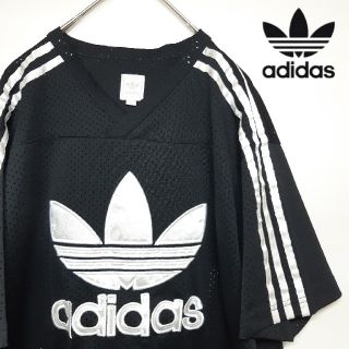 アディダス(adidas)の【希少】 adidas アディダス メッシュ ホッケーシャツ 古着 メンズ L(Tシャツ/カットソー(半袖/袖なし))