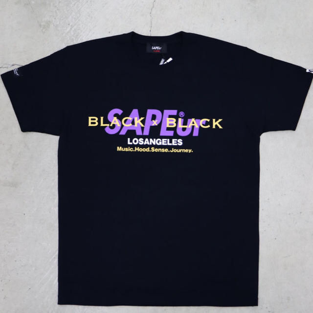 SAPEur×BLACK×BLACK LOGO t-shirt - Tシャツ/カットソー(半袖/袖なし)