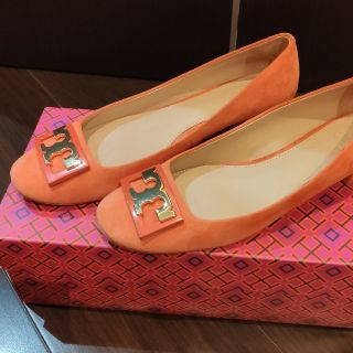 トリーバーチ ローヒールパンプス ハイヒール/パンプス(レディース)の
