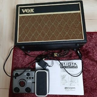 ヴォックス(VOX)の【専用出品】ギターアンプ(VOX) とマルチエフェクター(zoom)(ギターアンプ)