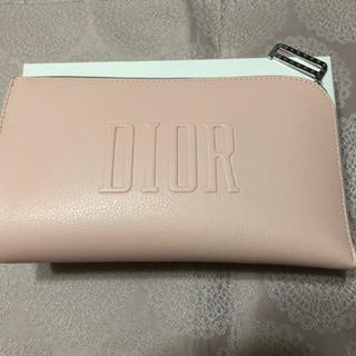 ディオール(Dior)のディオール ピンク クラッチ ポーチ 新品未使用(ポーチ)