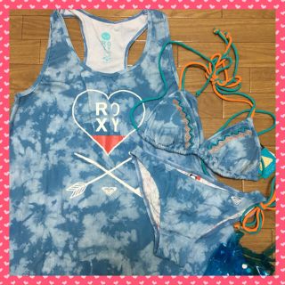 ロキシー(Roxy)のROXY ビキニ&ワンピ3点セット(水着)