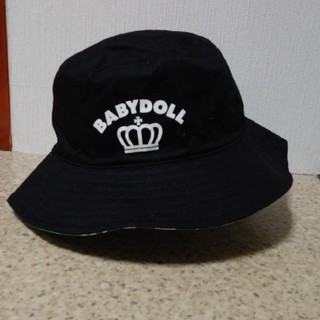 ベビードール(BABYDOLL)のBABYDOLL　キッズ　リバーシブルハット帽(ベビースタイ/よだれかけ)