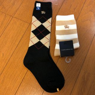 バーバリー(BURBERRY)の☆Boffi様専用☆バーバリーセット☆(靴下/タイツ)