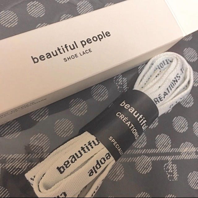 beautiful people(ビューティフルピープル)のbeautiful people♡シューレース レディースの靴/シューズ(その他)の商品写真