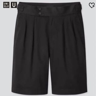 ユニクロ(UNIQLO)の【最終値下げ】UNIQLOU グルカショートパンツ XS ブラック(ショートパンツ)