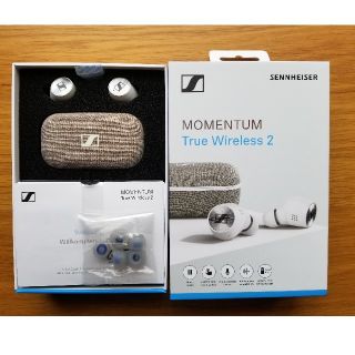 ゼンハイザー(SENNHEISER)のSENNHEISER　momentum true wireless2 オマケ付き(ヘッドフォン/イヤフォン)