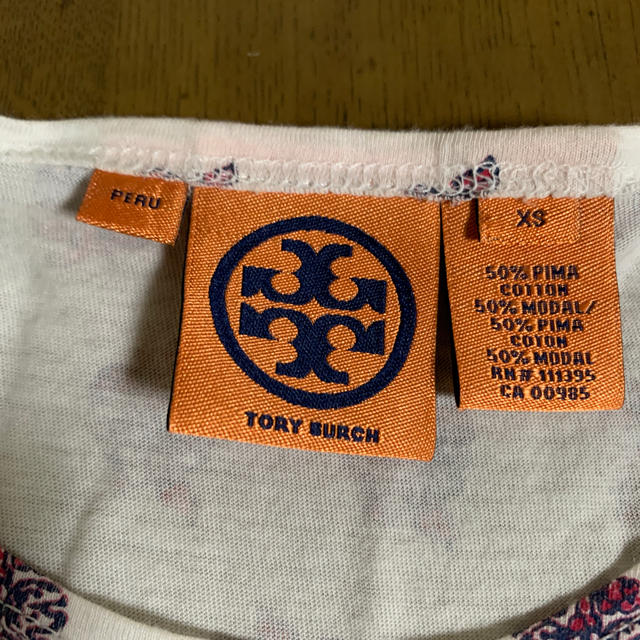 Tory Burch(トリーバーチ)のトリバーチ　Tシャツ　XS レディースのトップス(Tシャツ(半袖/袖なし))の商品写真