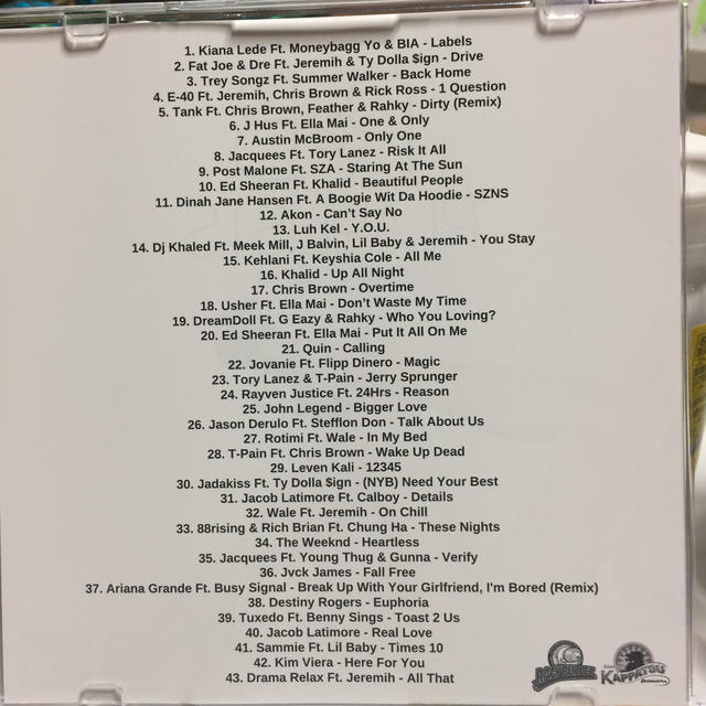 レゲエ CD DJ Ma$aMaTixxx / R&B PlayLists 3 エンタメ/ホビーのCD(ワールドミュージック)の商品写真