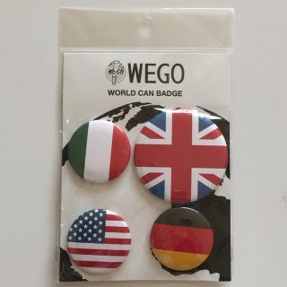 ウィゴー(WEGO)のWEGO 缶バッジ 4個入り②(その他)