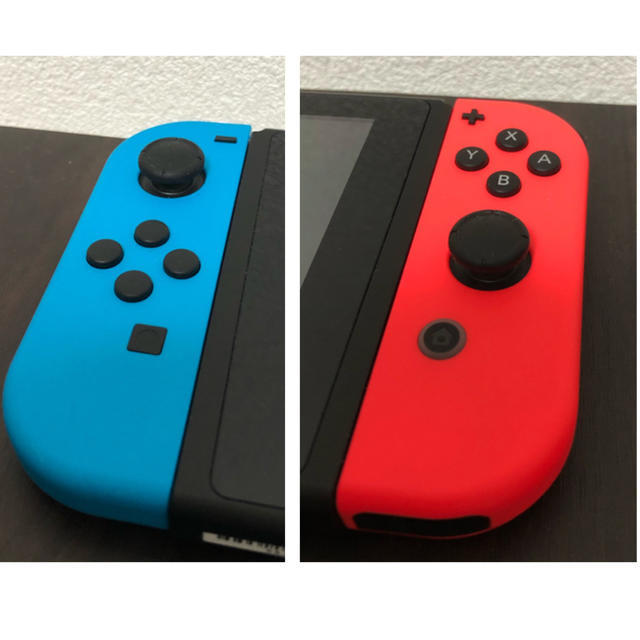 任天堂Nintendo Switch Joy-Con (L) ネオンブルー(R) 美品