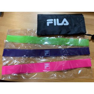 フィラ(FILA)の【筋トレ】ゴムバンド(トレーニング用品)