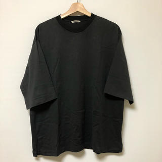 コモリ(COMOLI)のAURALEE LUSTER PLAITING H/S TEE(Tシャツ/カットソー(半袖/袖なし))