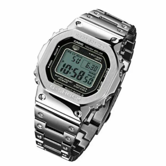 G-SHOCK(ジーショック)の【新品未使用品】G-SHOCK GMW-B5000D-1JF フルメタルシルバー メンズの時計(腕時計(デジタル))の商品写真
