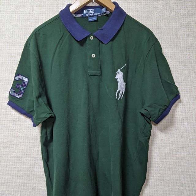 POLO RALPH LAUREN(ポロラルフローレン)の【新品】ラルフローレン 半袖ポロシャツ ビッグポニー メンズのトップス(ポロシャツ)の商品写真