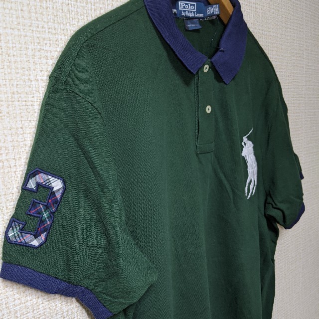 POLO RALPH LAUREN(ポロラルフローレン)の【新品】ラルフローレン 半袖ポロシャツ ビッグポニー メンズのトップス(ポロシャツ)の商品写真