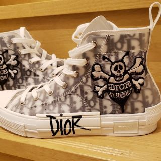 ディオール(Dior)のDior×STUSSY　コラボスニーカー42 オンライン購入極美品　完売品(スニーカー)