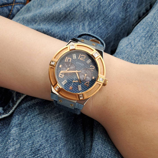 GUESS デニム 腕時計 メンズ レディース fruut.pt