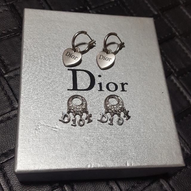 ChristianDior クリスチャンディオール ピアス 2点セット