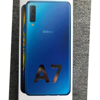 ギャラクシー(Galaxy)の【新品未使用・内容物確認済み】GALAXY A7の本体のみ(スマートフォン本体)