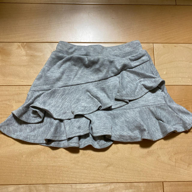petit main(プティマイン)のフリルレイヤードスカート　スカート　プティマイン　80 キッズ/ベビー/マタニティのベビー服(~85cm)(スカート)の商品写真