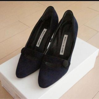 マノロブラニク(MANOLO BLAHNIK)のマノロブラニク　1度着用　箱付き(ハイヒール/パンプス)