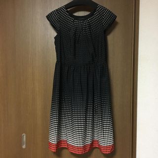 ローラアシュレイ(LAURA ASHLEY)のローラアシュレイ🌻ドットワンピース(ひざ丈ワンピース)