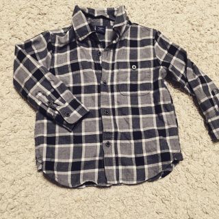 ベビーギャップ(babyGAP)の今期 babyGAP チェック柄シャツ(ブラウス)