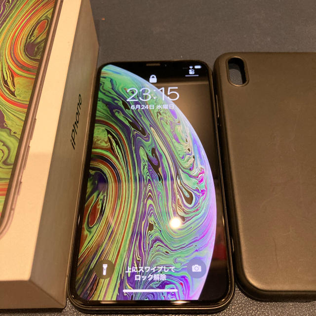 Apple(アップル)のiPhone XS 64gb simロック解除済み スマホ/家電/カメラのスマートフォン/携帯電話(スマートフォン本体)の商品写真