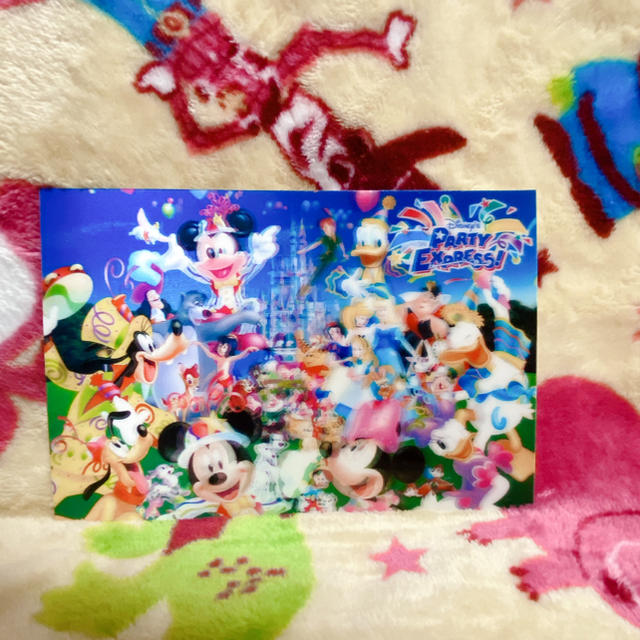 Disney ディズニー パーティーエクスプレス ポストカード 3d ディズニーランド の通販 By さりさり S Shop ディズニーならラクマ