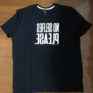 アルマーニエクスチェンジ(ARMANI EXCHANGE)のARMANI 黒Tシャツ(Tシャツ/カットソー(半袖/袖なし))