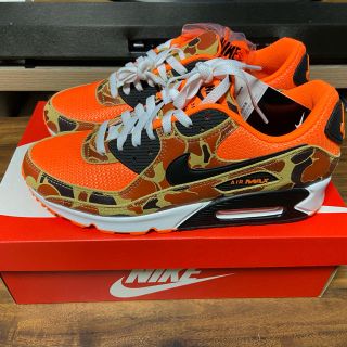 ナイキ(NIKE)のNIKE AIR MAX 90 SP DUCK CAMO ORANGE(スニーカー)