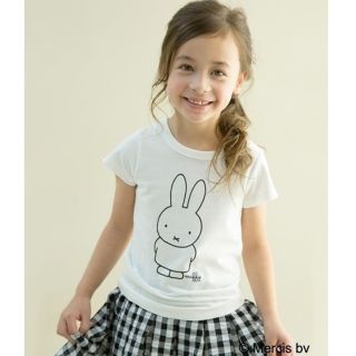 プティマイン(petit main)のb・ROOM＊miffy 半袖Tシャツ/ビールーム ミッフィー(Tシャツ/カットソー)