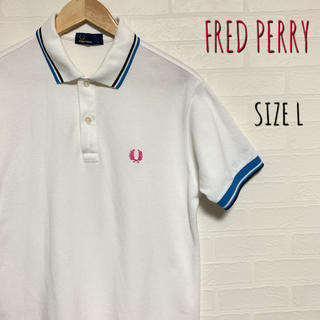 フレッドペリー(FRED PERRY)のFRED PERRY フレッドペリー 半袖 ポロシャツ 日本製 L(ポロシャツ)