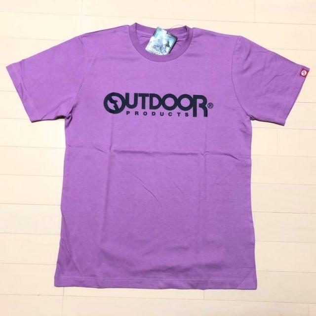 OUTDOOR PRODUCTS(アウトドアプロダクツ)の新品　紫　Ｌ　OUTDOOR PRODUCTS　アウトドアプロダクツ　Tシャツ メンズのトップス(Tシャツ/カットソー(半袖/袖なし))の商品写真