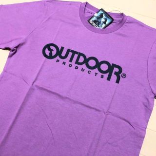 アウトドアプロダクツ(OUTDOOR PRODUCTS)の新品　紫　Ｌ　OUTDOOR PRODUCTS　アウトドアプロダクツ　Tシャツ(Tシャツ/カットソー(半袖/袖なし))