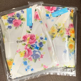 フランフラン(Francfranc)の週末限定値下！Francfranc 花柄レースカーテン　100×198cm(レースカーテン)