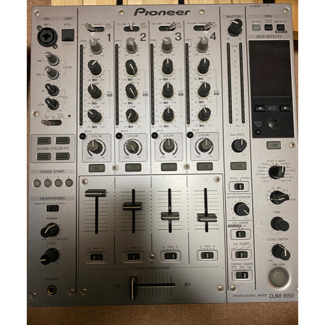 正規品販売! Pioneer - DJM-850-K DJミキサー