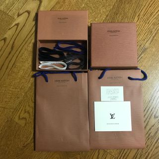 ルイヴィトン(LOUIS VUITTON)のルイヴィトン ショッパー,箱/ブランドリボン【値下げしました！】(ショップ袋)