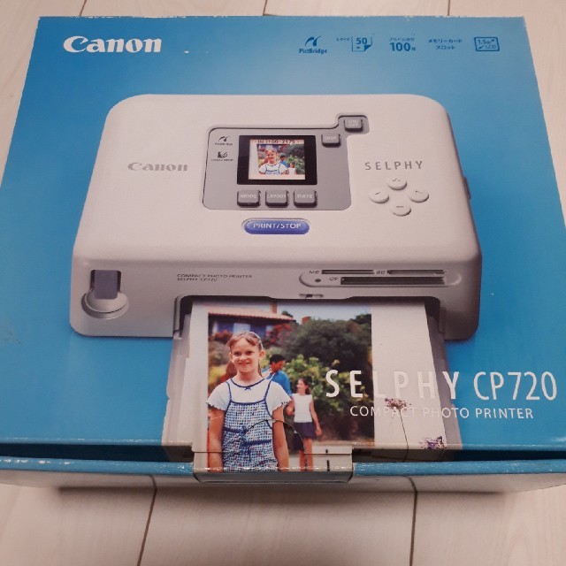 【未使用】CANON　PHOTO　プリンター　SELPHY　CP720 スマホ/家電/カメラのPC/タブレット(PC周辺機器)の商品写真